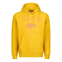 Lemon vermillion south dakota bison distressed design t shirt Premium Hoodie - StudioElite