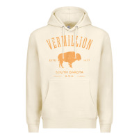 Tofu vermillion south dakota bison distressed design t shirt Premium Hoodie - StudioElite