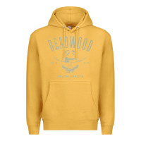 Mustard deadwood south dakota usa distressed skull design souvenir premium t s Premium Hoodie - StudioElite
