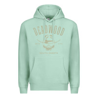 Seafoam deadwood south dakota usa distressed skull design souvenir premium t s Premium Hoodie - StudioElite