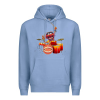 Colony Blue The muppets animal drummer Premium Hoodie - StudioElite