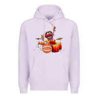 Lilac The muppets animal drummer Premium Hoodie - StudioElite