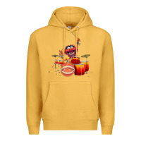 Mustard The muppets animal drummer Premium Hoodie - StudioElite