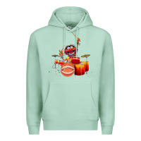 Seafoam The muppets animal drummer Premium Hoodie - StudioElite