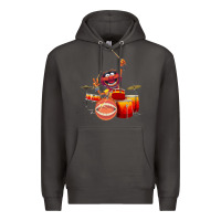 Smoke The muppets animal drummer Premium Hoodie - StudioElite