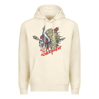 Sandshell trust the government skull native american chief native t shirt Premium Hoodie - StudioElite