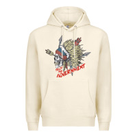 Tofu trust the government skull native american chief native t shirt Premium Hoodie - StudioElite