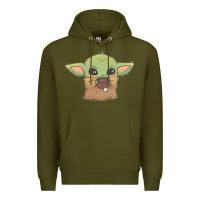 Army Green Baby yoda Premium Hoodie - StudioElite