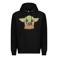 Black Baby yoda Premium Hoodie - StudioElite