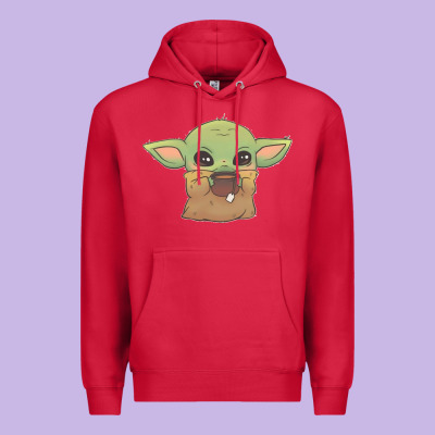 Baby Yoda Premium Hoodie Designed By Studioelite