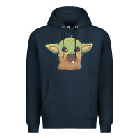 Navy Baby yoda Premium Hoodie - StudioElite