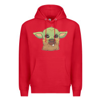 Red Baby yoda Premium Hoodie - StudioElite