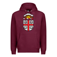 Burgundy brown university Premium Hoodie - StudioElite