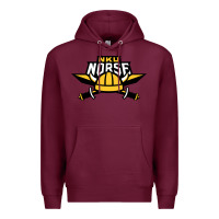 Burgundy Northern Kentucky Norse, Merch Premium Hoodie - StudioElite