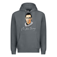 Rock rbg ruth bader ginsburg feminist t shirt   signature art Premium Hoodie - StudioElite