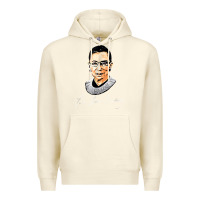 Sandshell rbg ruth bader ginsburg feminist t shirt   signature art Premium Hoodie - StudioElite