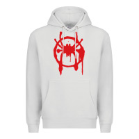 Dove Grey Into the Spider-Verse Premium Hoodie - StudioElite