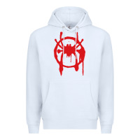 White Into the Spider-Verse Premium Hoodie - StudioElite