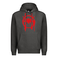 Charcoal Heather Into the Spider-Verse Premium Hoodie - StudioElite