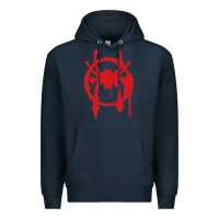 Navy Into the Spider-Verse Premium Hoodie - StudioElite