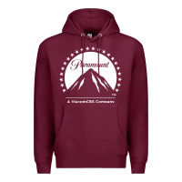 Burgundy Paramount Pictures 3 Premium Hoodie - StudioElite