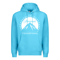 Ocean Blue Paramount Pictures 3 Premium Hoodie - StudioElite