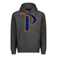 Charcoal Heather pepperdine waves Premium Hoodie - StudioElite