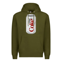 Army Green Diet Cola Premium Hoodie - StudioElite