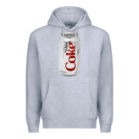 Heather Grey Diet Cola Premium Hoodie - StudioElite