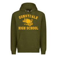 Army Green high scool merch Premium Hoodie - StudioElite