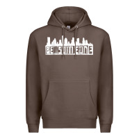 Coffee be someone h town houston texas skyline. t shirt Premium Hoodie - StudioElite