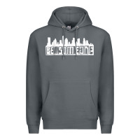 Rock be someone h town houston texas skyline. t shirt Premium Hoodie - StudioElite