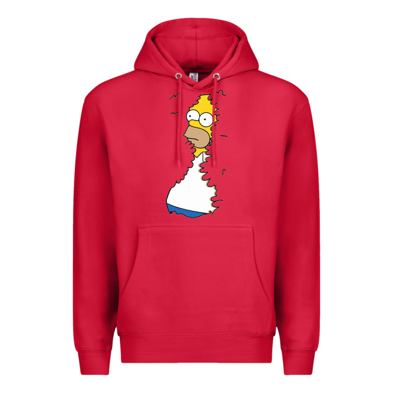 Homer In Hedges Classic Premium Hoodie by StudioElite | Teevron