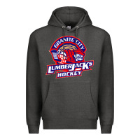 Charcoal Heather granite city lumberjacks hockey Premium Hoodie - StudioElite