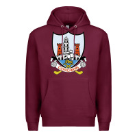 Burgundy cork gaa classic Premium Hoodie - StudioElite