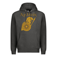 Charcoal Heather achilles son of peleus Premium Hoodie - StudioElite