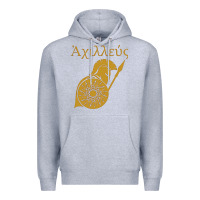 Heather Grey achilles son of peleus Premium Hoodie - StudioElite