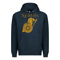 Navy achilles son of peleus Premium Hoodie - StudioElite