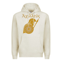 Oatmeal Heather achilles son of peleus Premium Hoodie - StudioElite