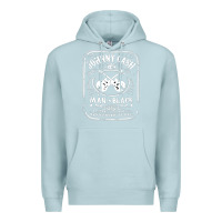Blue Mist johnny cash man in black Premium Hoodie - StudioElite