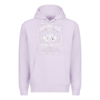 Lilac johnny cash man in black Premium Hoodie - StudioElite