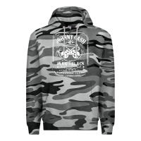Slate Camo johnny cash man in black Premium Hoodie - StudioElite