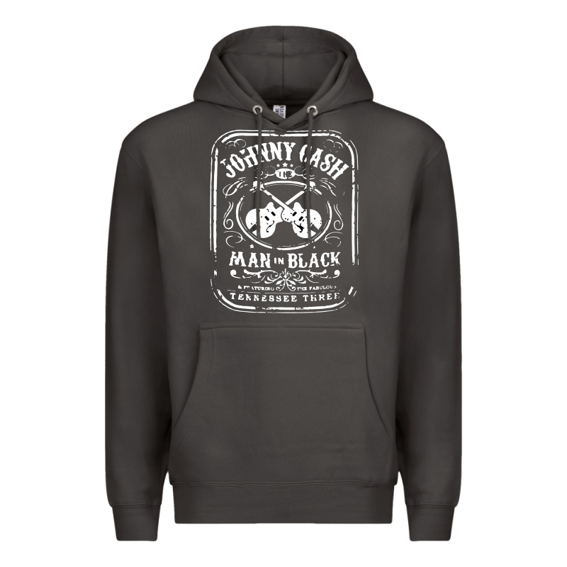 Johnny Cash Man In Black Premium Hoodie by StudioElite | Teevron