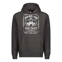Smoke johnny cash man in black Premium Hoodie - StudioElite