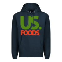 Navy us foods design Premium Hoodie - StudioElite