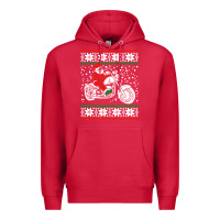 Cardinal santa ridin motocycle Premium Hoodie - StudioElite