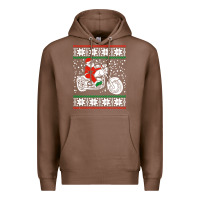 Chestnut santa ridin motocycle Premium Hoodie - StudioElite