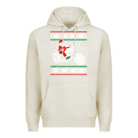 Oatmeal Heather santa ridin motocycle Premium Hoodie - StudioElite