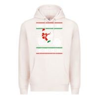 Pale Pink santa ridin motocycle Premium Hoodie - StudioElite