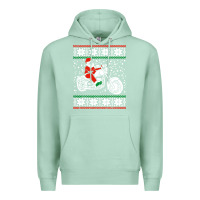 Seafoam santa ridin motocycle Premium Hoodie - StudioElite